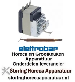 294390686 -Thermostaat CAEM t.max. 83°C 1-polig 1CO 20A voeler ø 6mm voeler L 90mm capillaire 620mm  ELETTROBAR