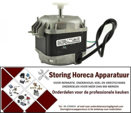 VE445.61.529 - Ventilatormotor 25W 230V 50/60Hz lager glijlager