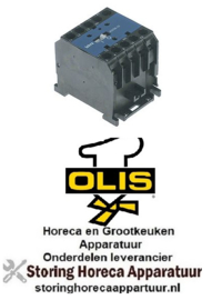 259380213 -Relais AC1 20A 230VAC (AC3/400V) 8,5A/5,5kW hoofdcontact 3NO hulpcontact 1NO OLIS