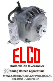 295.6016.08 -  Ventilatormotor 18W 230/240V 50/60Hz B 90mm kabellengte 1000mm 2600U/min ELCO R18-25/010