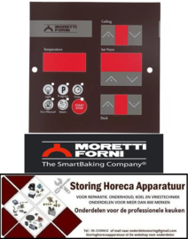 611401282 -Bedieningsfolie bruin Moretti Forni 767001R0