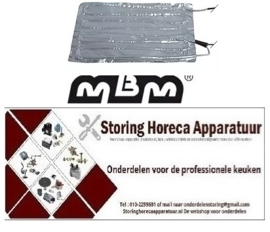713416314 -Verwarmingselement 110W 230V kabellengte 2500mm MBM