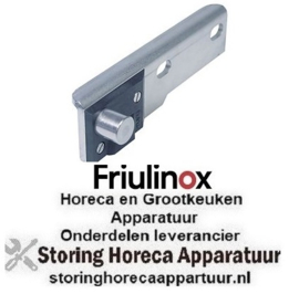 111935317 -Scharnier inbouwpositie onder links L 150mm FRIULINOX