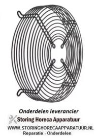 895601954 - Beschermrooster ebm-papst voor ventilatorblad ø 250 mm ø 280 mm