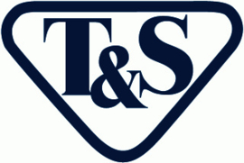 ST1594161 - T&S eenhendeltweegatsmengbatterij uitlooplengte 202mm uitloophoogte 204mm hendel lang LA 150mm