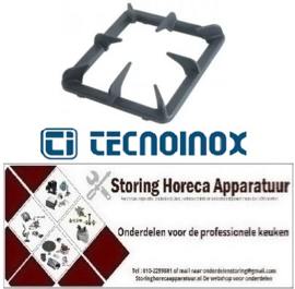582210182 - Branderrooster B 285 mm -  L 315 mm voor gasfornuis Tecnoinox