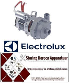 234499261 - Waspomp ingang ø 30mm uitgang ø 26mm type 5213.2160 208-240V 60Hz fasen 1 0,28kW  Electrolux, Zanussi Professional