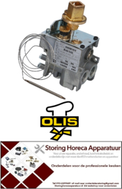 VE206107688-Gasthermostaat 100-340°C gasingang 3/8" gasuitgang 3/8" thermoelementaansluiting M9x1 OLIS