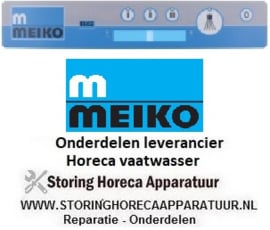 984402958 - Bedieningsfolie voor vaatwasser passend voor MEIKO knoppen 5