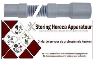 405530632 - Afvoerslang L 3500mm A ø binnen 21mm A ø buiten 25mm B ø binnen 20/29mm