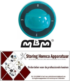 H2611110806 - Knop schakelaar 4-standen ø 70mm MBM