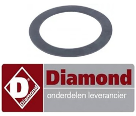 754437102 - Vlakpakking rubber wasarmmoer vaatwasser  DIAMOND DK7/2-NP
