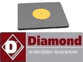 G77/T4B2F15-N - GASFORNUIS MET DOORKOOKPLAAT DIAMOND EUROPE HORECA EN GROOTKEUKEN APPARATUUR REPARATIE ONDERDELEN