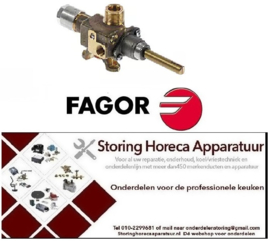 899106665 -Gaskraan type CPMM18700 bypass sproeier ø 0,5 / 0,75 / 0,9 / 1,15 / 1,45mm FAGOR