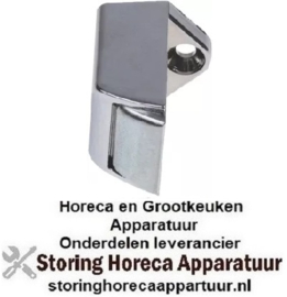 256690243 - Deursluiting tegenstuk H 48mm L 31mm B 31mm koelapparaat zink gegoten bevestigingsafstand 12mm