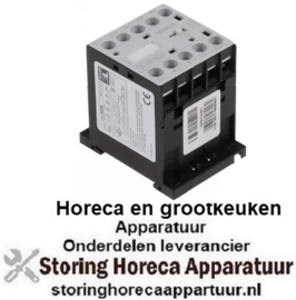 303380087 - Relais AC1 16A 230VAC (AC3-400V) 5A-2,2kW hoofdcontact 3NO hulpcontact 1NO