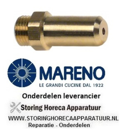 1501491100 - Gasinspuiter boring ø 0,95 mm kantelbare braadpan  MARENO BRG94G