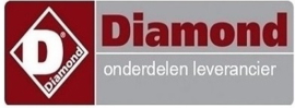 436168875 - Rode knop voor de Bakplaat DIAMOND E77/PL4T-N
