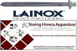 860415021 - Verwarmingselement 6000W 230V inbouw ø 57,5mm VC 3 L 343mm B 37mm H 50mm aantal thermostaathulzen 1 LAINOX