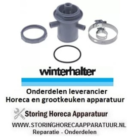 08662003345 - Verdeler set onder wasarm  passend voor glazenvaatwasser WINTERHALTER GS215