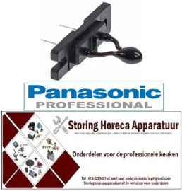 454403713 - Temperatuurvoeler aansluiting soldeeraansluiting voor magnetron PANASONIC