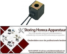 147371033 - MAGNEETSPOEL 230VAC 9VA spoeltype YB09 met kabel afname ø 14mm