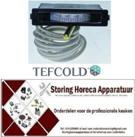 TEF32113790 - Thermometer Analog zwart voor koelkast TEFCOLD