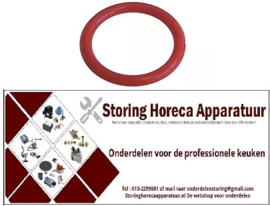 345532519 - O-ring silicone materiaaldikte 5,34mm ID ø 53,34mm