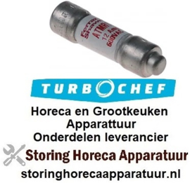 113358836 - Fijnzekering grootte ø10,4x35(38)mm 12A snel maximale spanning 600V type ATMR-KTK-R - TURBO CHEF