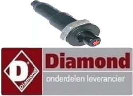 606RTCU700020 - Piëzo-ontsteker voor lavasteengrill  DIAMOND EUROPE - PLX47-PB