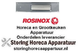 569421000 -Kwartselement 650W 230/240V L 542mm B 121mm H 30mm ingeschroefd aansluiting schroefklem VC 1 ROSINOX