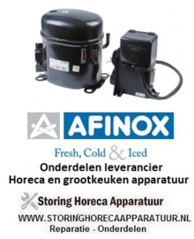 0788R07B55 - Compressor koelmiddel R404a/R507 type NT2180GK 220-240V 50Hz LBP volledig hermetisch 17,3kg 1HP AFINOX