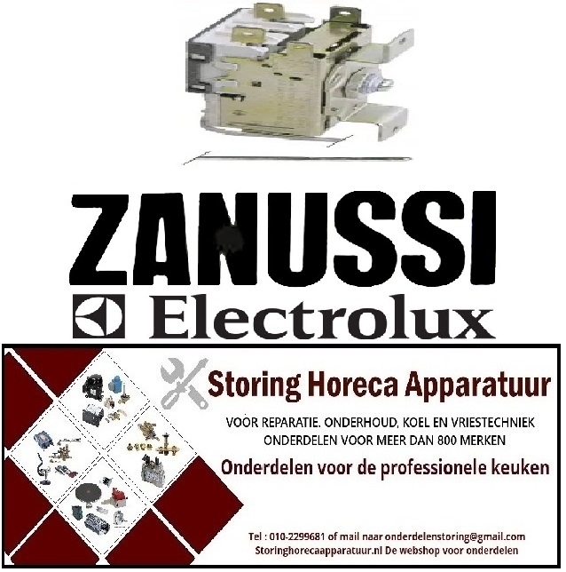843390208 -Thermostaat RANCO  2000mm instelbereik +1,5 tot +4°C ELECTROLUX