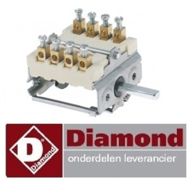 2136.61.037.00 - Nokkenschakelaar pastakoker DIAMOND E65/CP4T(230V/3)