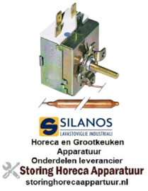 151390006 -Thermostaat t.max. 86°C instelbereik 0-86°C 1-polig 1CO 16A voeler ø 6,5mm voeler L 95mm Silanos