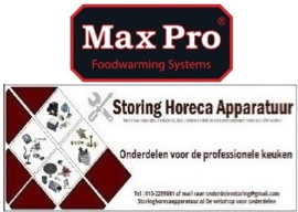 1003315 - Thermostaat  voor Bain Marie Max Pro 921250-921251-921252