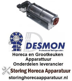 241601248 - Dwarsstroomentilator TFL 45 rol ø 45mm wals L 180mm voor koeling DESMONgelamineerde kerndikte 20mm