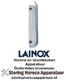 575700081 -Hendelsluiting L 185mm bevestigingsafstand 150mm verchroomd niet afsluitbaar koelapparaat 6188 LAINOX