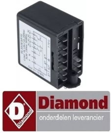 744401224 - Niveaurelais 230V aansluiting F6,3 type RL30/3ES/F/G DIAMOND