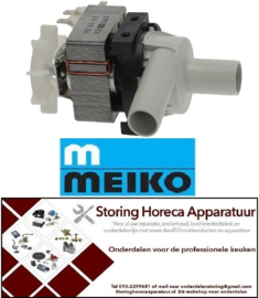 625500042 - Afvoerpomp ingang ø 24mm uitgang ø 24mm 230V 80W 50Hz voor vaatwasser MEIKO