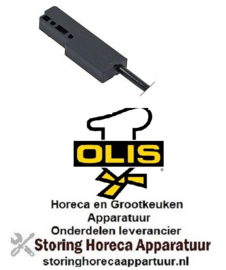 160345116 -Magneetschakelaar L 65mm B 20mm 1NO 250V 0,4A P max. 100W aansluiting kabel kabellengte 3000mm OLIS