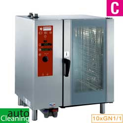 SDE/10-CL - Elektrische oven, directe stoom en convectie, 10xGN1/1+Cleaning DIAMOND