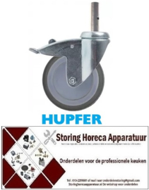 1697.002.89 - Zwenkwiel met totale rem ø 125 mm HUPFER