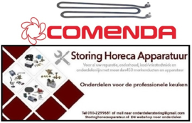 446415198  -Verwarmingselement 2000W 230V VC 1 L 318mm B 85mm H 26mm draad M12x1 bevestigingsafstand 77mm COMENDA