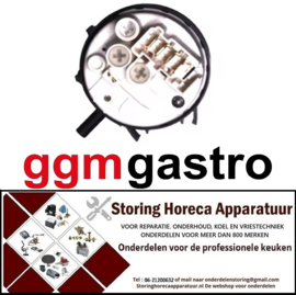 259DSOZ445-63 - Pressostaat voor doorschuifvaatwasser GGM GASTRO : DSOZ445 & DSOZ445N