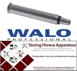125501655 - Overlooppijp L 237mm met pakking ø 35mm RVS passend voor WALO