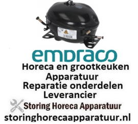 752703311 -Compressor koelmiddel R600a type FMXA4C 1/16HP cilinderinhoud 3,97cm³ LMBP 220-240V H 175,5mm EMBRASCO