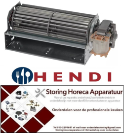 606601453 - Dwarsstroomventilator TFR 180 rol ø 60mm HENDI