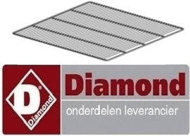 771PR-5642 - Rooster geplastificeerd voor koelkast DIAMOND HD1412/P