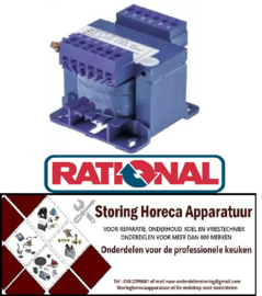 184400794 - Transformator primair 400/415/440/480V secundair 200/230/240V 150VA RATIONAL
